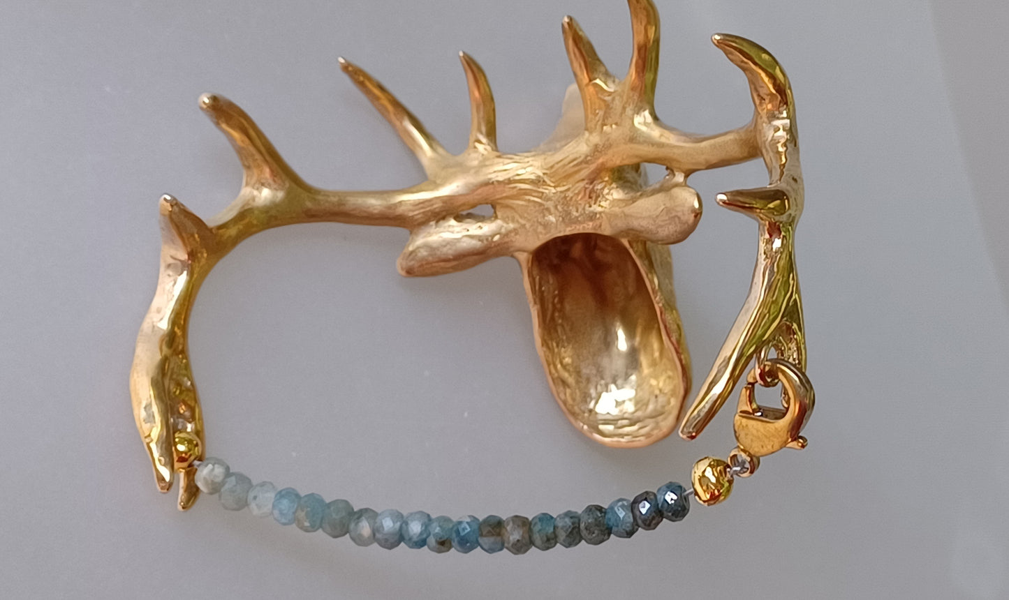 Elk Cuff Bracelet Statement Jewelry Unique Design Zimmer